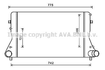 AVA QUALITY COOLING Интеркулер AI4386